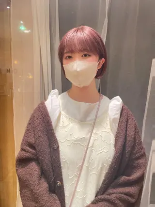 ショート ボブ/ショート 吉田竣のヘアスタイル