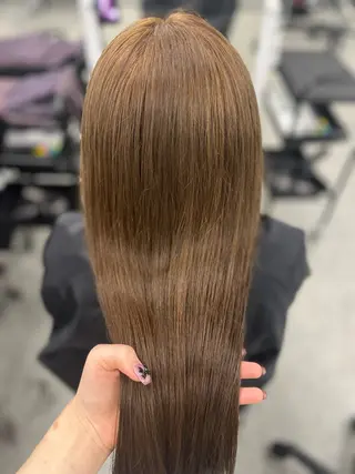 カラー ベージュ・ラベンダー カラー🎀りりのヘアスタイル