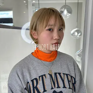 ショート taiga レイヤー /髪質改善/矯正🌈のヘアスタイル