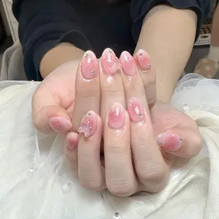 ネイル 🎀nana🫧 ワンホンネイル🎀のネイルデザイン