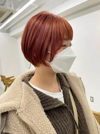 ショート sica所属・スタイル撮影 モデル募集momoのヘアスタイル