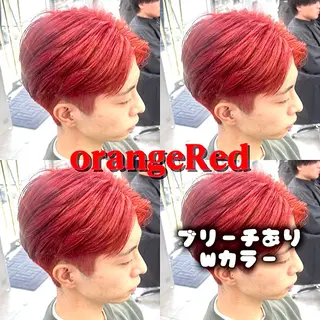 ショート カラー メンズ 女性目線で作るメンズ パーマ☑️/Renaのヘアスタイル