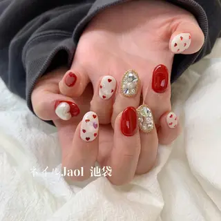 ミディアム キッズ nail jaol池袋店所属・ネイルJaol 池袋のネイルデザイン