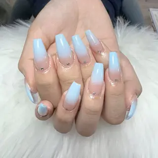 ネイル 🎀nana🫧 ワンホンネイル🎀のネイルデザイン