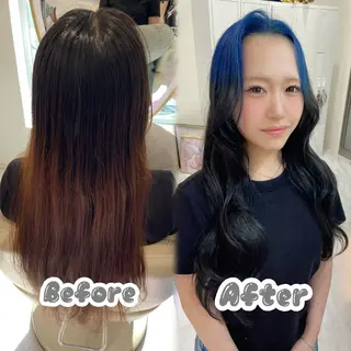 ロング 名駅/ハイトーン /Y2k/YUNAのヘアスタイル