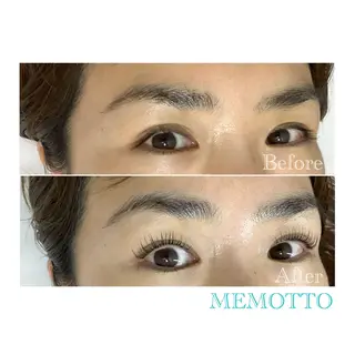 マツエク・マツパ MEMOTTO CHIHIROのマツエク・マツパデザイン