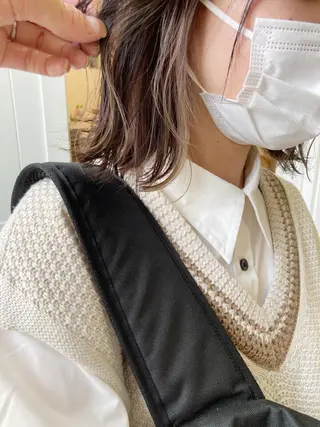 ミディアム カラー 小木曽智美 /ボブ/ショートのヘアスタイル