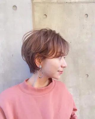 ショート 🇰🇷韓国レイヤー 錦糸町【北山謙三】のヘアスタイル