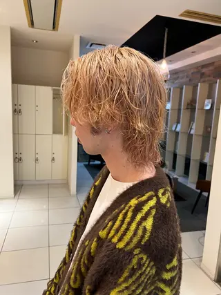 ショート カラー メンズ Yutsuki ☺︎ メンズ大得意美容師のヘアスタイル