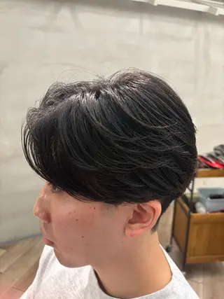 パーマ メンズ 鮫島海斗☆レイヤー☆ ケアブリーチ☆パーマのヘアスタイル