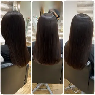 ロング カラー 『艶髪』で印象が激変 ！髪質改善専門KONのヘアスタイル