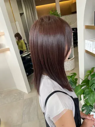 セミロング roan宗像店所属・roan宗像店 HIROMIのヘアスタイル