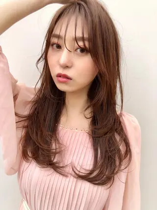 ロング カラー SALOWIN吉祥寺suite店所属・似合わせレイヤー 🇰🇷荒木洋文のヘアスタイル