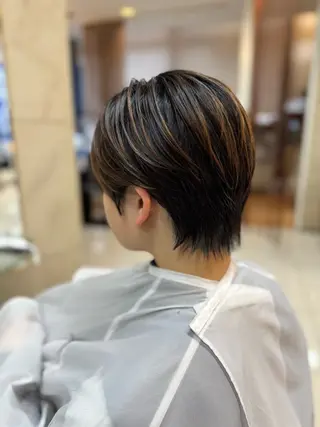 ショート Hair&Make CHUM所属・HIROKI/レイヤ ーカット/美髪のヘアスタイル