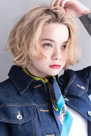 ショート カラー 🔥メンズ特化パーマ 🦖増田弘明🦖のヘアスタイル