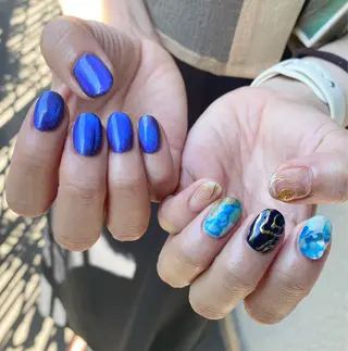 ネイル To Me Nail所属・🩵 mei🩵のネイルデザイン