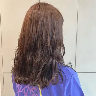 ロング カラー ヘアアレンジ ｱｵﾇﾏﾐﾕ☁️ /ボブ/ハイトーン/のヘアスタイル