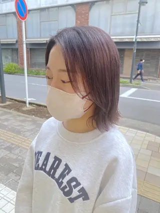ミディアム カラー ブリーチ/髪質改善 🍊店長MASAKiのヘアスタイル