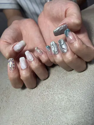 ネイル goldgleams ちなのネイルデザイン