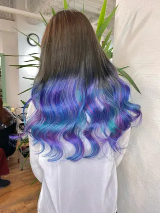 ロング カラー Re:ta Hair 飯田淳平のヘアスタイル