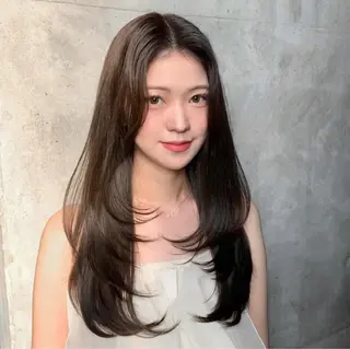 セミロング SALON VILEGE所属・髪質改善・韓国 【代表】 HIDE.のヘアスタイル