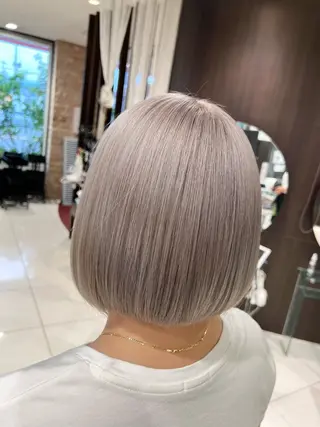 ミディアム 下條 真のヘアスタイル