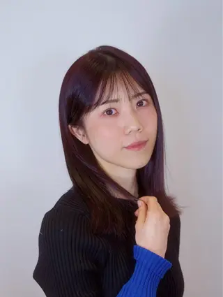 ミディアム カラー レイヤー/グレージュ メンズパーマのヘアスタイル