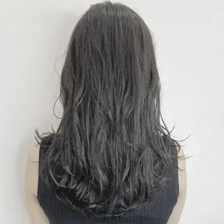 セミロング カラー 艶髪レイヤーの王 復活の大澤竜馬のヘアスタイル