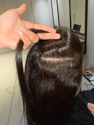 ロング 銀座⚜️【脱白髪染め 美髪矯正】トグチのヘアスタイル