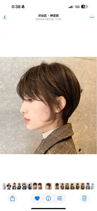 ショート カラー パーマ 🪷ショート/パーマ /ボブ🪷Akinaのヘアスタイル