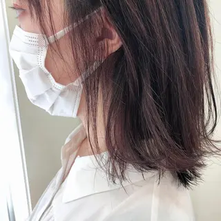 セミロング カラー 韓国ヘア×髪質改善 /yoshikaのヘアスタイル