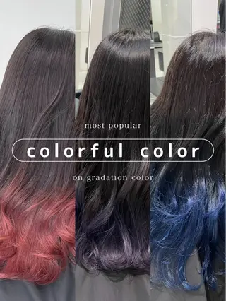 ロング Rikuto/原宿 /グラデーションのヘアスタイル