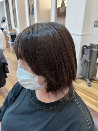 ミディアム カラー 🐰ハイトーンカラー 畠山　渡🐰のヘアスタイル