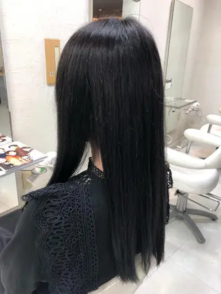 ロング 阿部 美咲のヘアスタイル