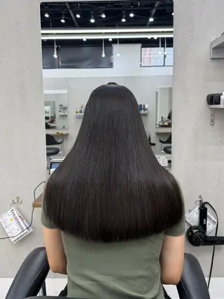 ロング カット¥1100 / 𝙍𝙪𝙣𝙖⟡.のヘアスタイル