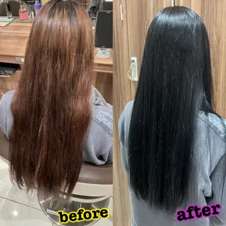 カラー ✨韓国風特化/ 永島玲香✨のヘアスタイル