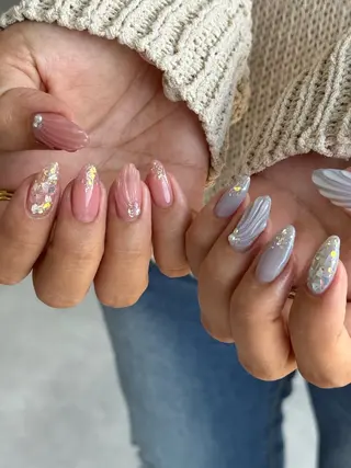 ネイル LULUMU maison kamisu所属・LULUMU Aoiのネイルデザイン