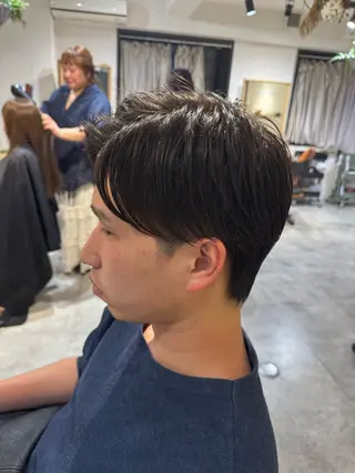 ショート パーマ FURUSHO所属・髪質改善/縮毛矯正 /メンズパーマ川田のヘアスタイル