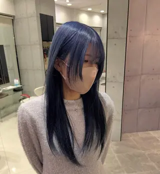 カラー 藤原 幸大のヘアスタイル