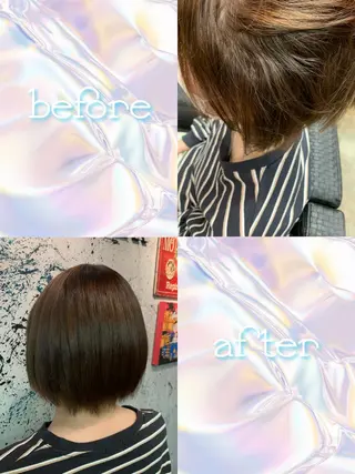 ショート OPUS  CREER所属・小室 友香のヘアスタイル