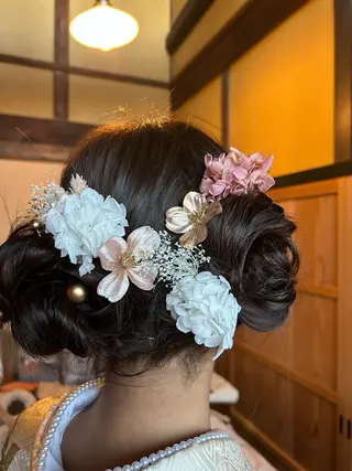 ヘアアレンジ Komaci所属・小顔矯正　まつ毛 Komaci篠田敦子のヘアスタイル