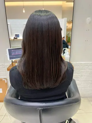 ロング コテ巻き風パーマ🫧 麻尋のヘアスタイル