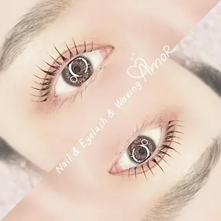 マツエク・マツパ Amor所属・AMOR EYELASHのマツエク・マツパデザイン