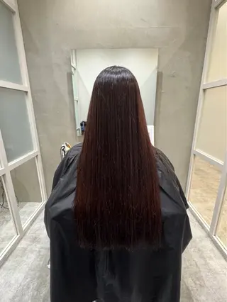 ロング 新宿 /髪質改善/ 縮毛矯正/ヒュウガのヘアスタイル