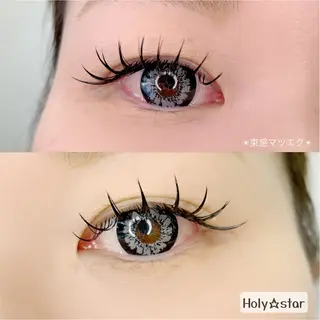 マツエク・マツパ Holy☆star 【ホーリースター】のマツエク・マツパデザイン