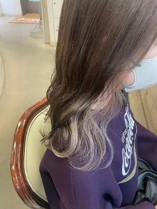 カラー 🍪ﾖｼｲﾊﾙﾈ🍪 ﾗﾍﾞﾝﾀﾞｰｶﾗｰのヘアスタイル