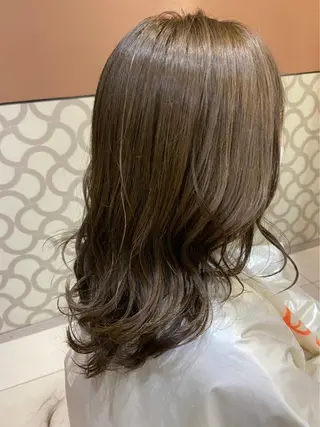 セミロング カラー Hair resort Aiのヘアスタイル