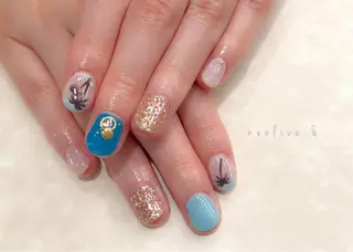 ネイル マツエク・マツパ Yuriko Omi パラジェル/渋谷のネイルデザイン