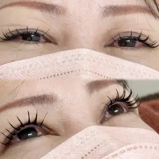 マツエク・マツパ eyelashsalon   elu+所属・elu+ yuunaのマツエク・マツパデザイン