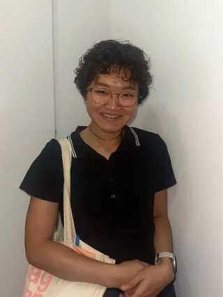 ショート パーマ 松本 雪愛のヘアスタイル